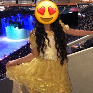 Disney Belle princess dress authentic size L 10-12